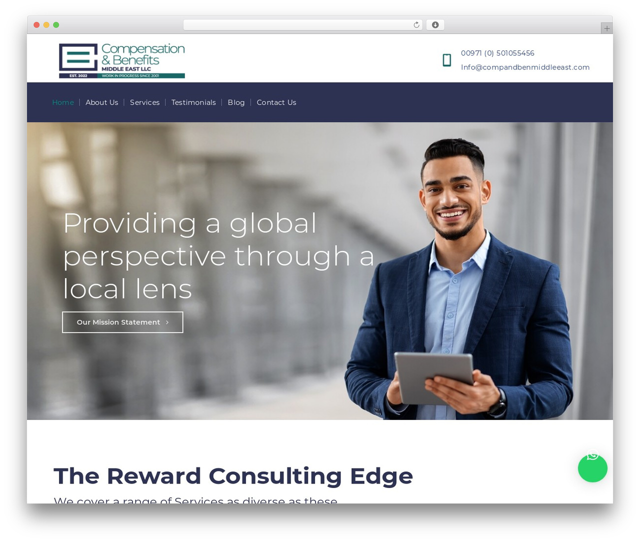 Consultancy theme WordPress - compandbenmiddleeast.com Consultancy theme WordPress - compandbenmiddleeast.com