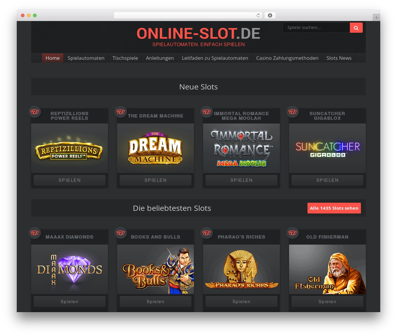 Foundation, for WordPress WordPress theme - online-slot.de