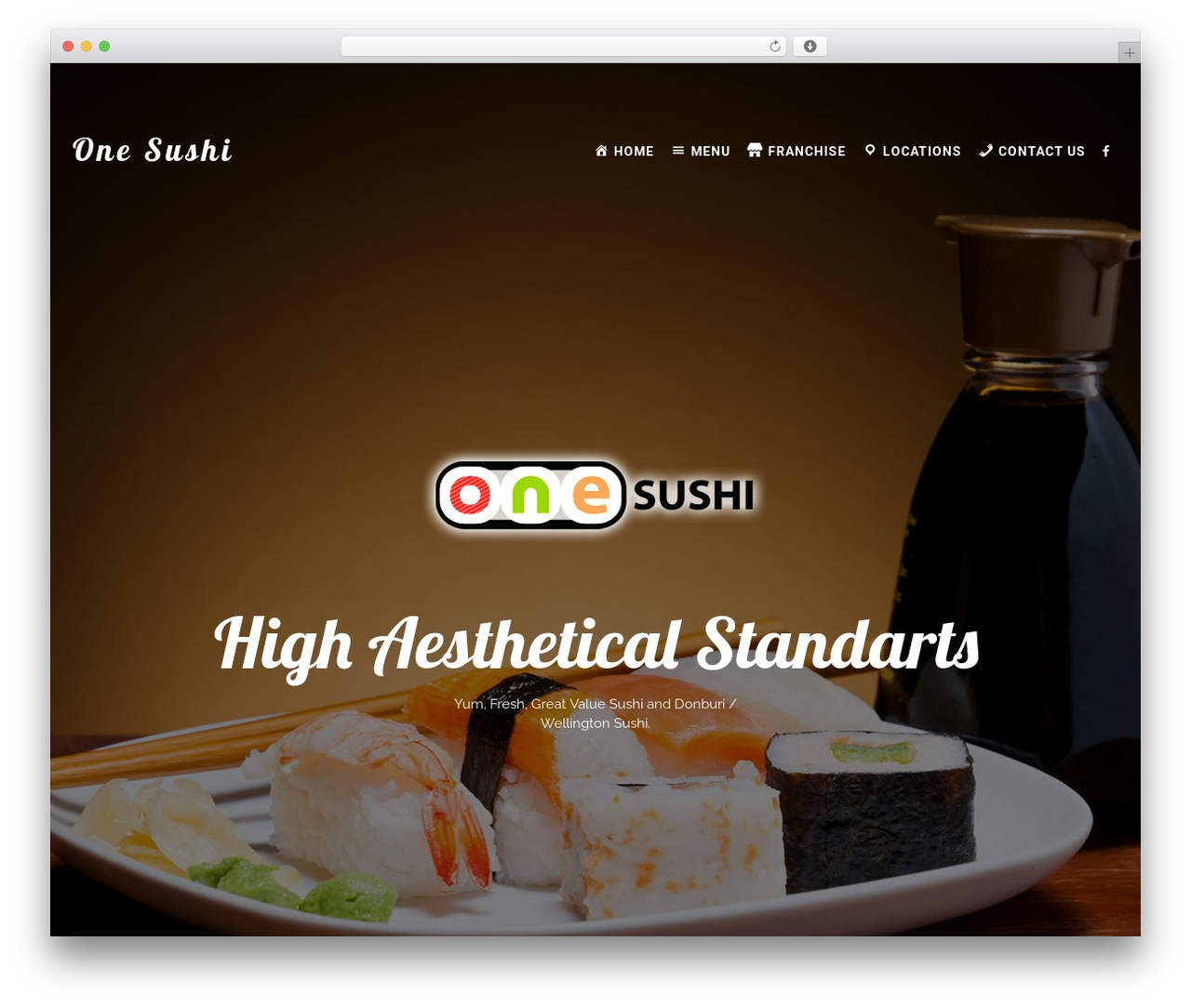 Theme WordPress Layers - onesushi.co.nz