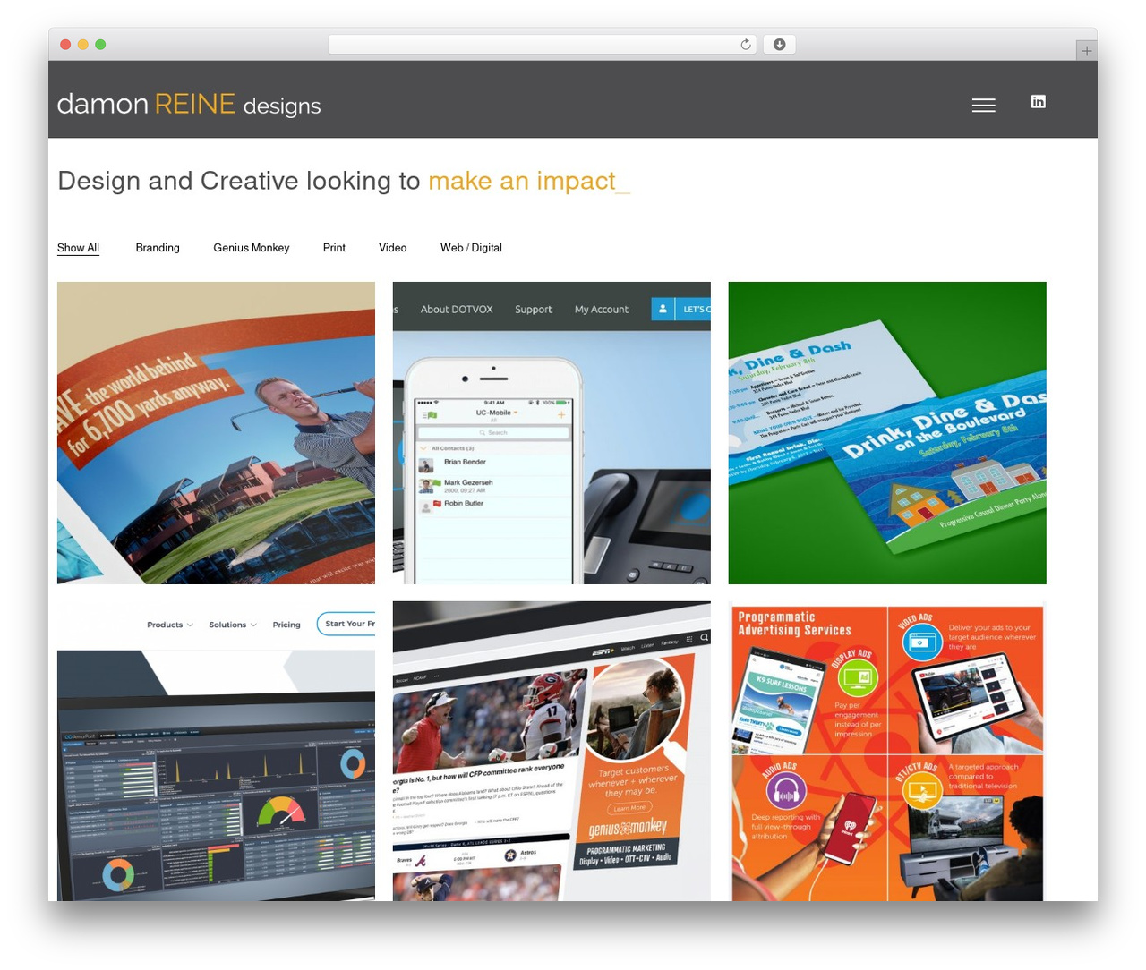 Theme WordPress Bifrost - damonrdesigns.com