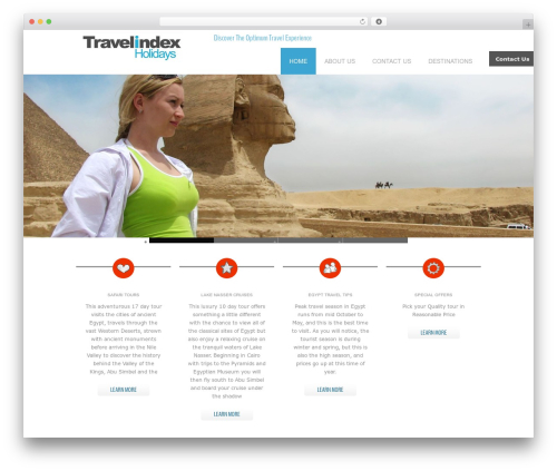 Theme WordPress Eloize - egypttravelindex.com