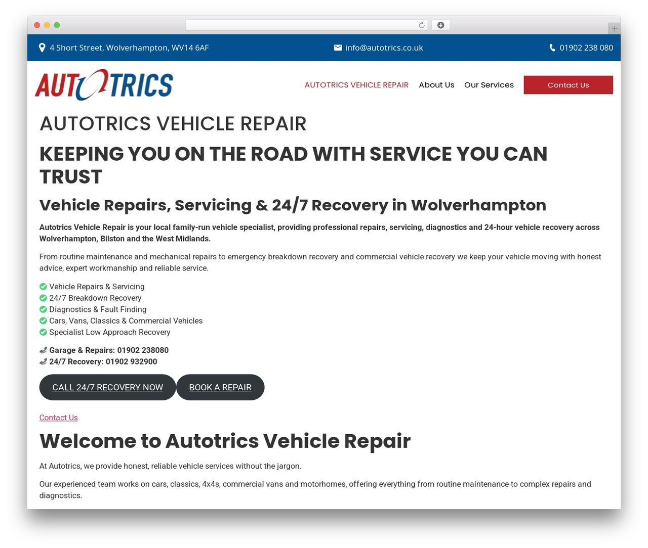Theme WordPress Hello Elementor - autotrics.co.uk
