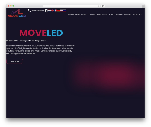 Theme WordPress Silver Fox - moveled.pl