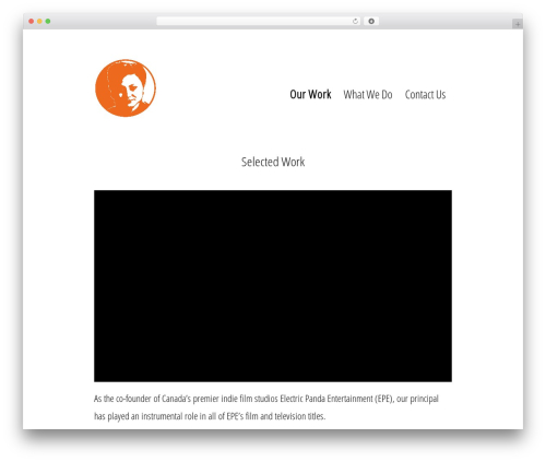 Thoughts theme WordPress - orangestudio.ca