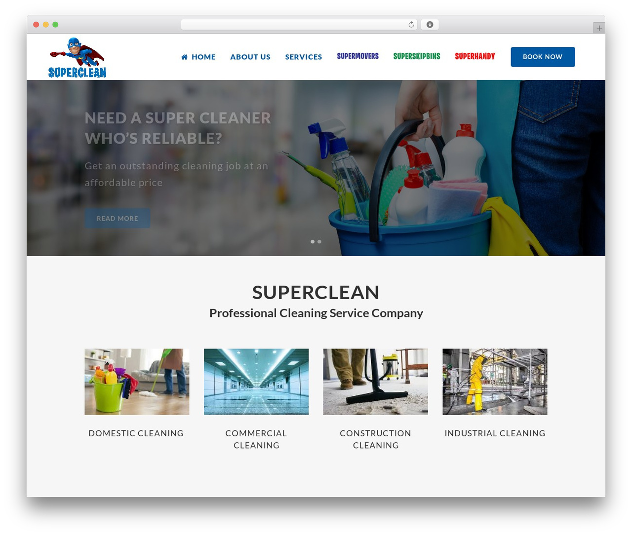 WordPress theme Bridge - superclean.com.au WordPress theme Bridge - superclean.com.au