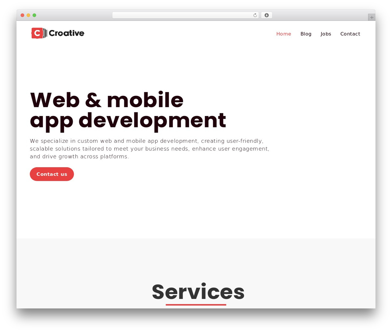 WordPress theme Croative - Timber - croative.co WordPress theme Croative - Timber - croative.co