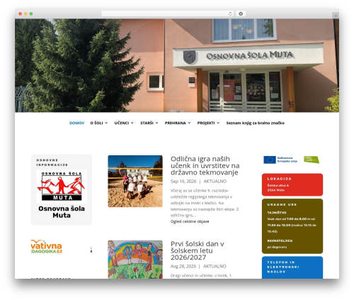 Arnes video WordPress plugin - osmuta.si