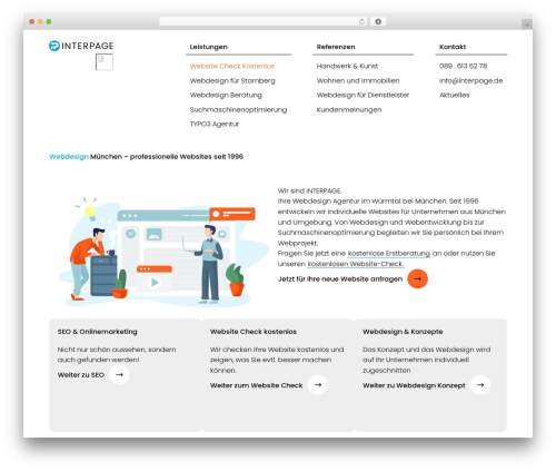 WordPress theme INTERPAGE - interpage.de