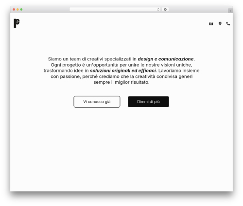 Arrigo theme WordPress - progettografico.eu