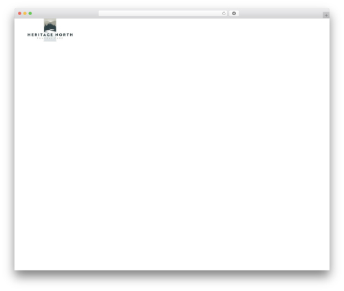 chapel WordPress theme - heritagenorth.ca