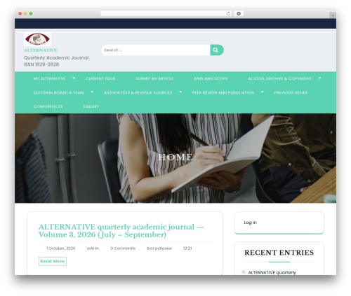 eLearning Education WordPress theme - alternative.am