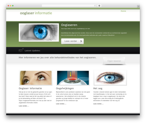 OverALL WordPress Theme top WordPress theme - ooglaserinformatie.com