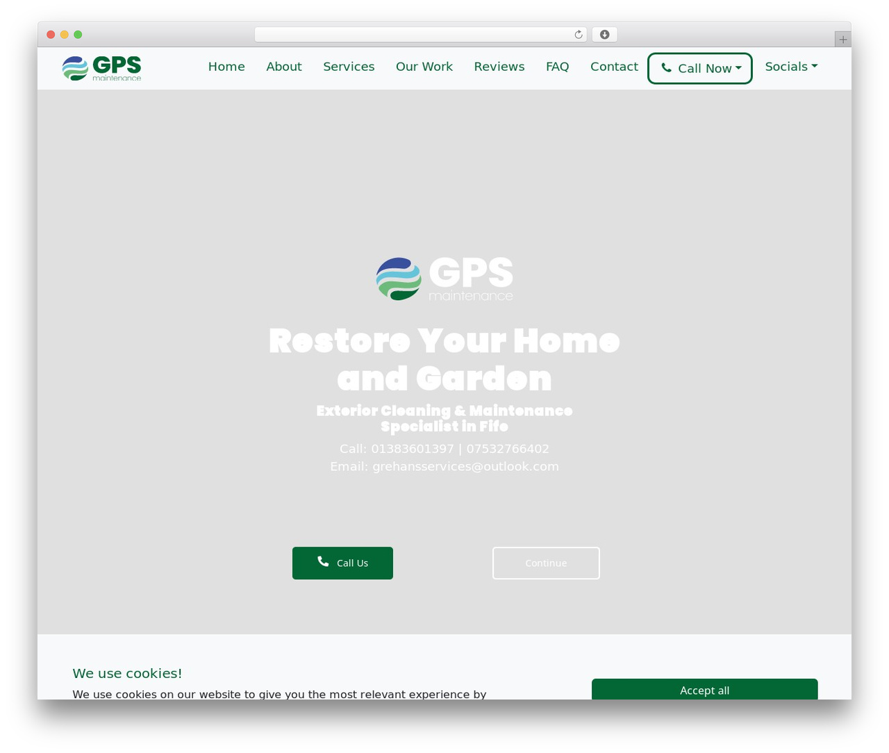 Theme WordPress bootScore - gpsmaintenance.com
