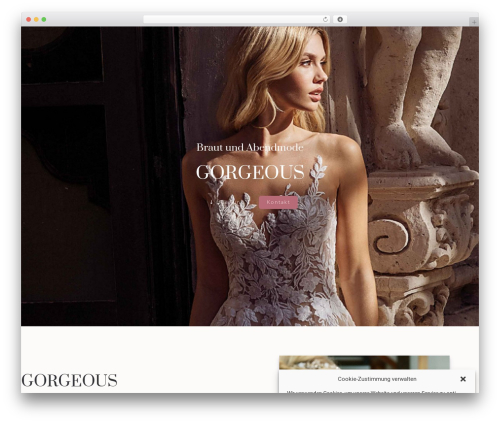 Theme WordPress Constructor - gorgeous-wk.de