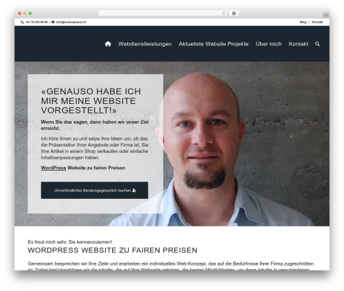 Theme WordPress Enfold - onlineplaner.ch
