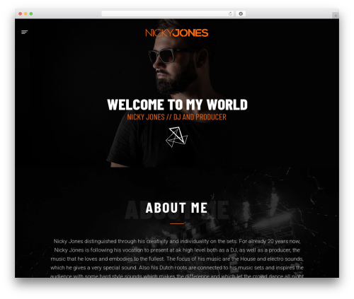 Theme WordPress Meloo - nickyjones.de