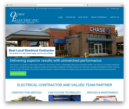 Theme WordPress The7.2 - olsenelectric.net