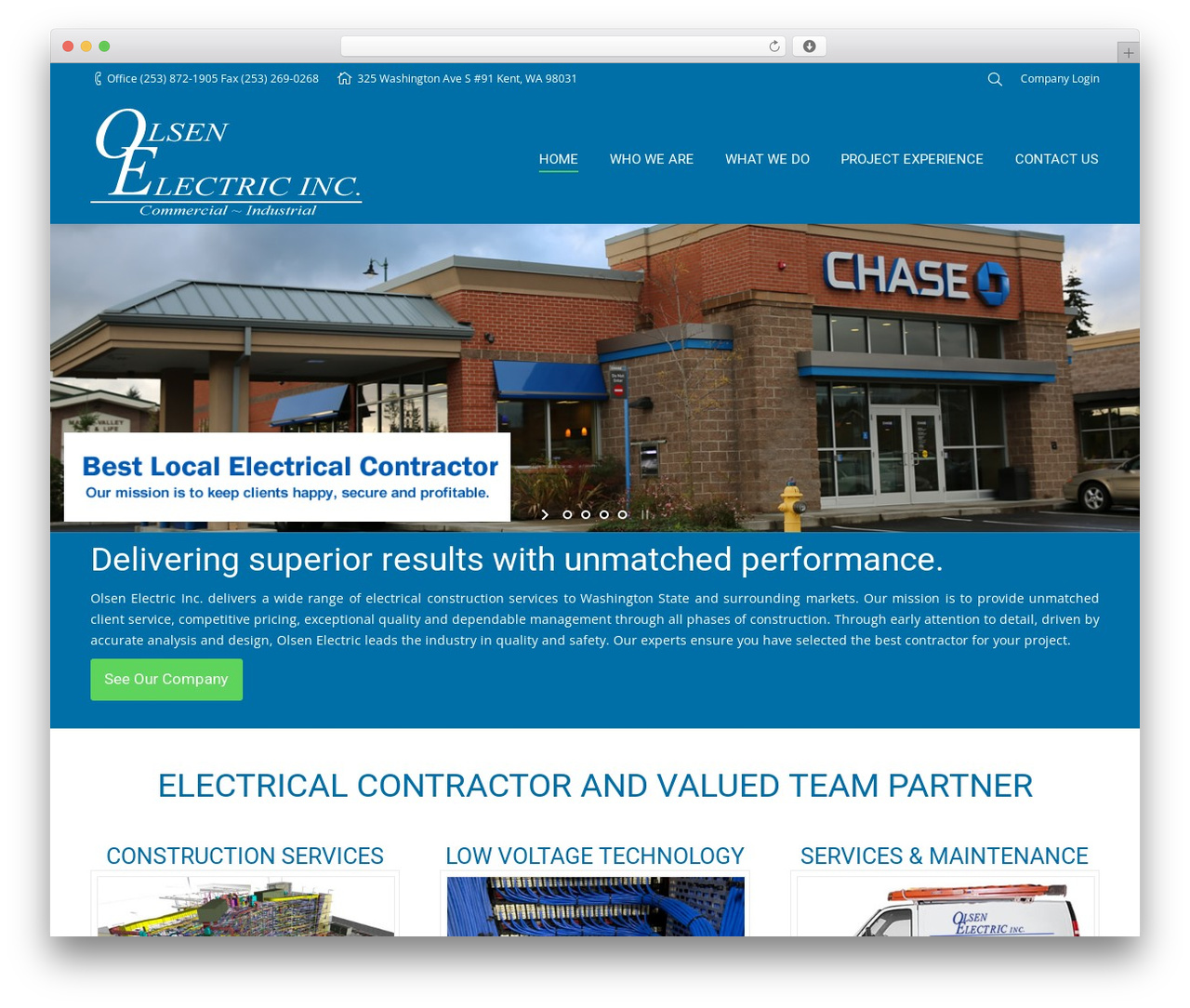 Theme WordPress The7.2 - olsenelectric.net