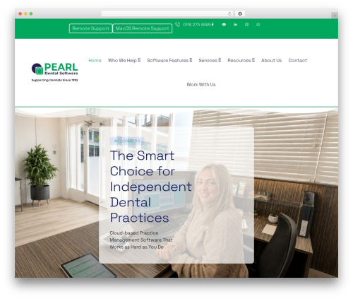 Ultimate coming soon WordPress plugin - pearldentalsoftware.com