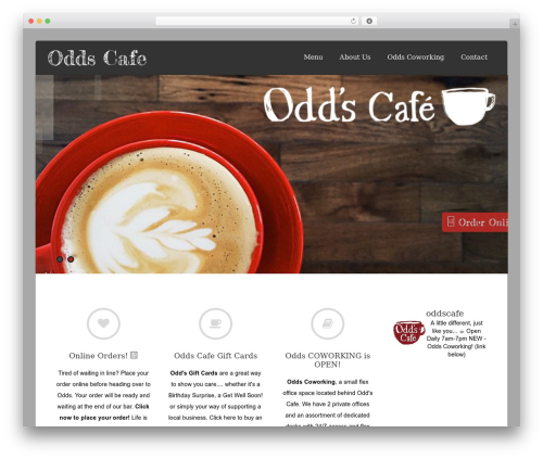 Asteria Lite WordPress theme - oddscafe.com