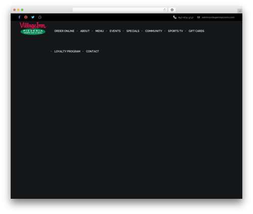 Ut twitter WordPress plugin - villageinnpizzeria.com