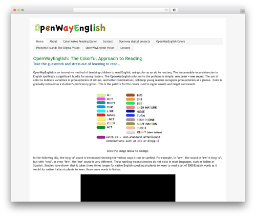 Catalyst WordPress theme - openwayenglish.org