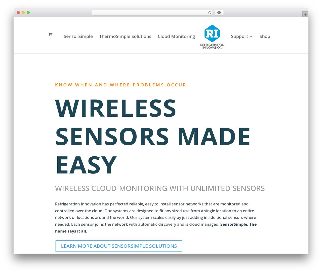 Divi WordPress theme - refrigerationinnovation.com