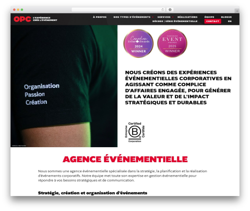 Si contact form WordPress plugin - opcevenements.com