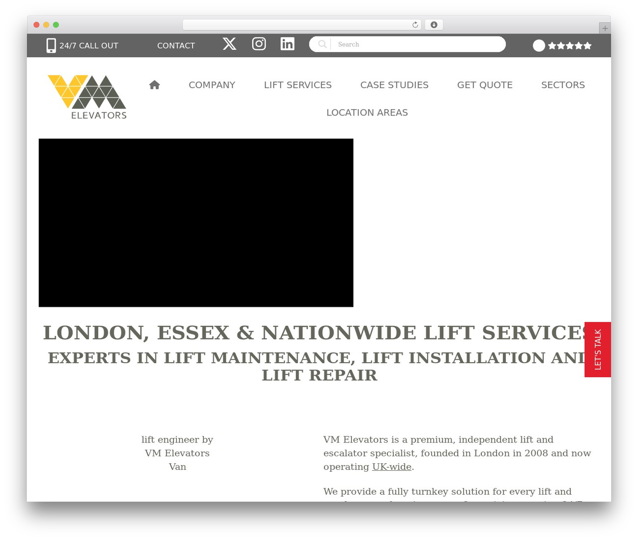 VM Elevators WordPress website theme - vmelevators.com VM Elevators WordPress website theme - vmelevators.com