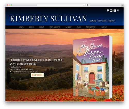 Novelist (novelist) free WordPress plugin - kimberlysullivanauthor.com