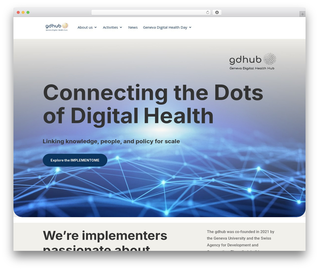 WordPress theme Divi - gdhub.org