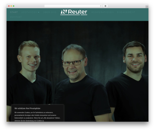 WordPress theme Divi - reuter-service.com