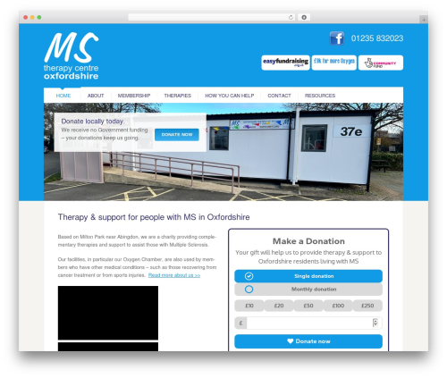 WordPress theme OMSTC Responsive - omstc.org