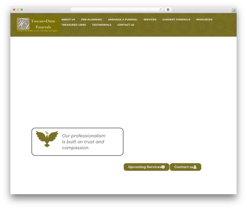 Fcrm tributes WordPress plugin - toscandinn.com.au