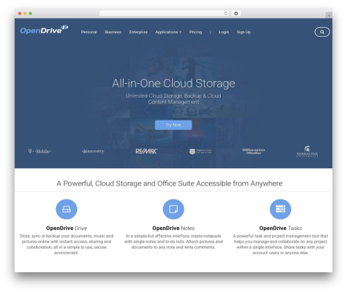 Capture theme WordPress - opendrive.com/?b=s