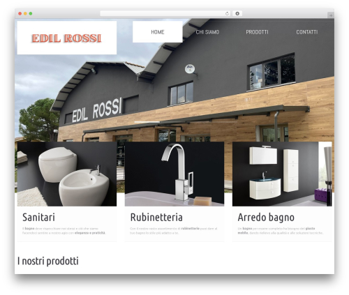 cherry WordPress theme - edilrossi.com