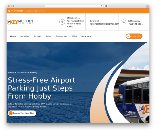 Cryptical WP theme - keyairportparking.com