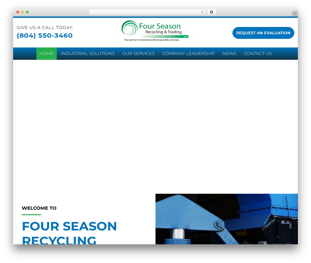 Dynamik-Gen premium WordPress theme - fourseasonrecycling.com