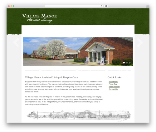 Glory WordPress theme - villagemanortn.com