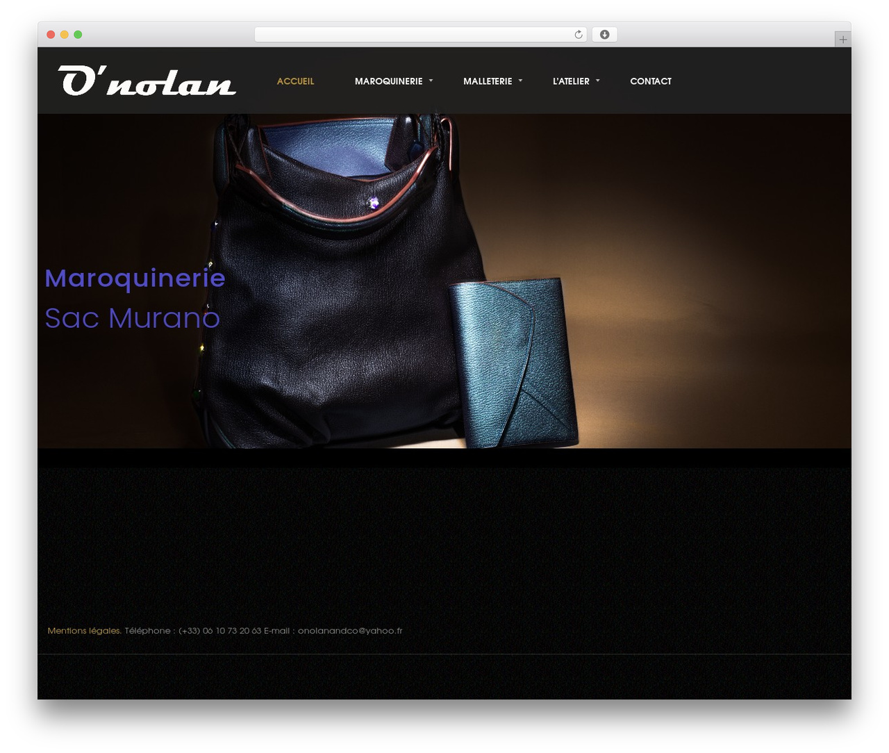 Hermes theme WordPress - onolan.fr