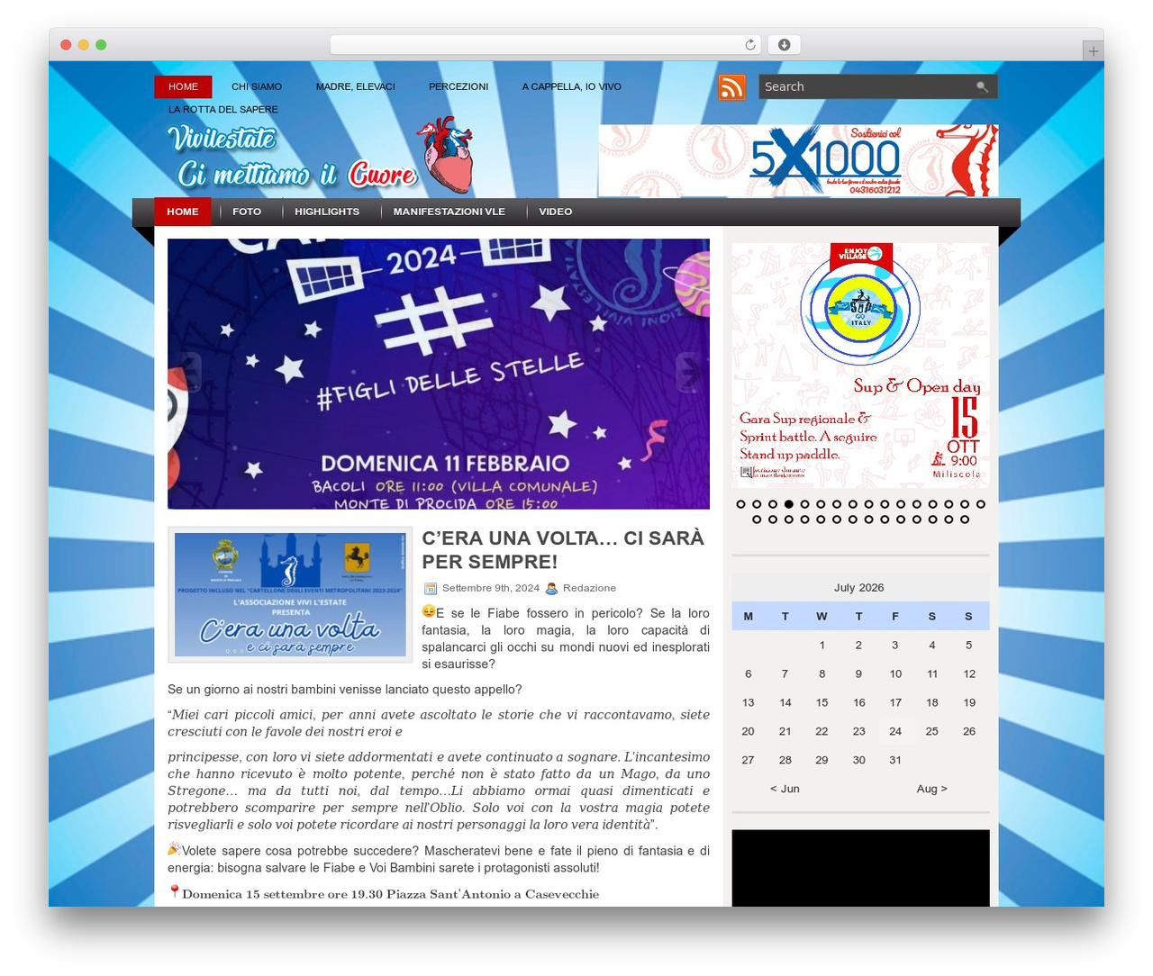 Indigo WordPress theme - vivilestate.net