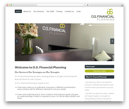 Luminus theme WordPress - osfp.com.au