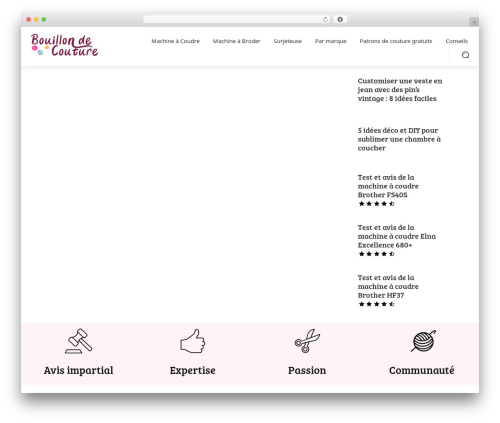 Affimax WordPress plugin - bouillon-de-couture.fr