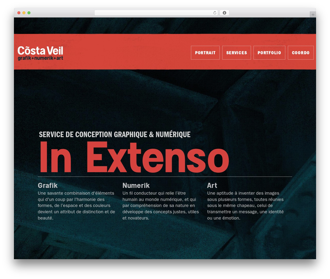 North WordPress theme - costaveil.com