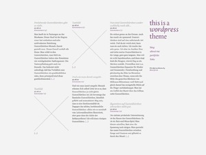 Ozolas WordPress theme