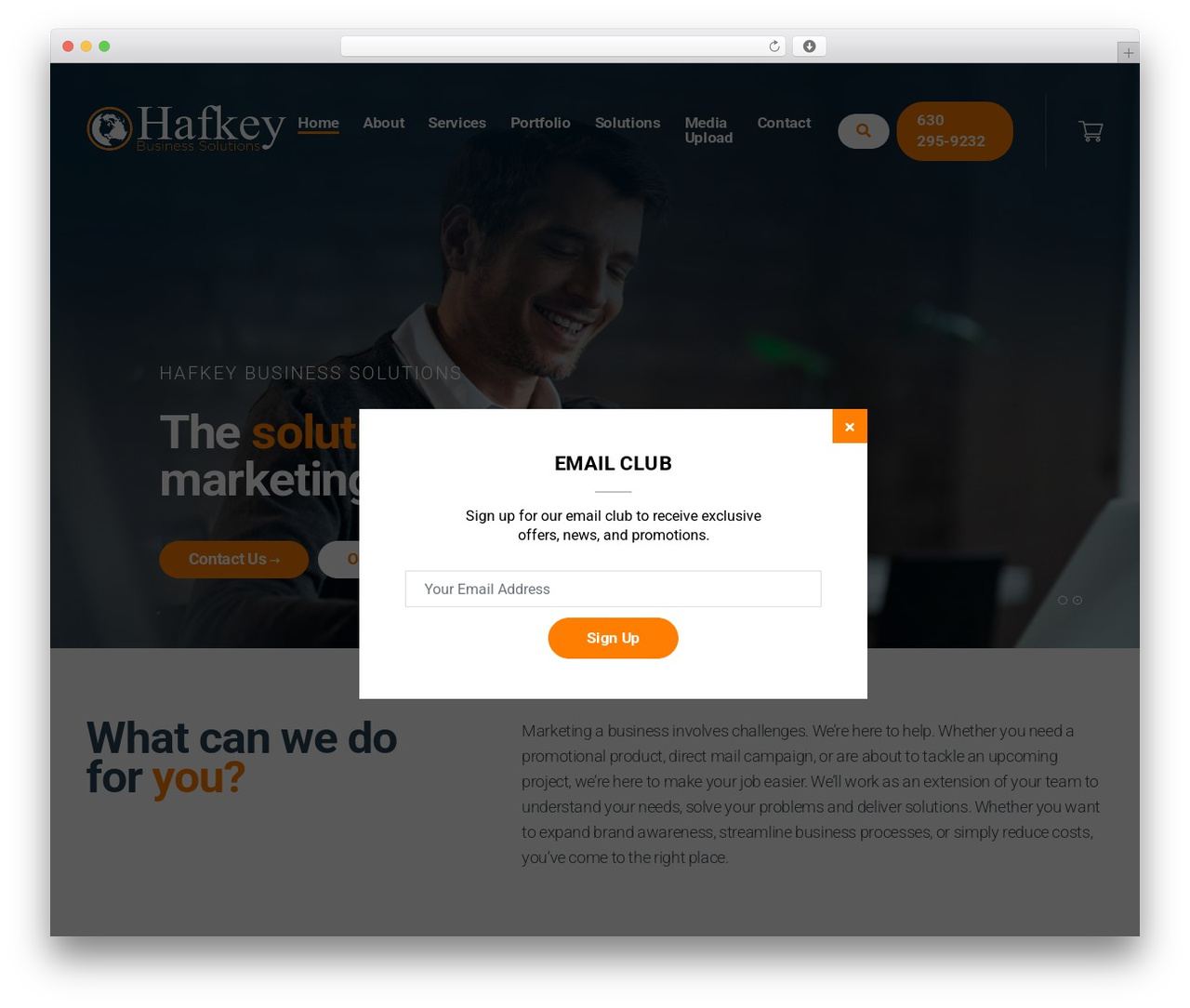 Theme WordPress click5 Interactive Theme - hafkey.com