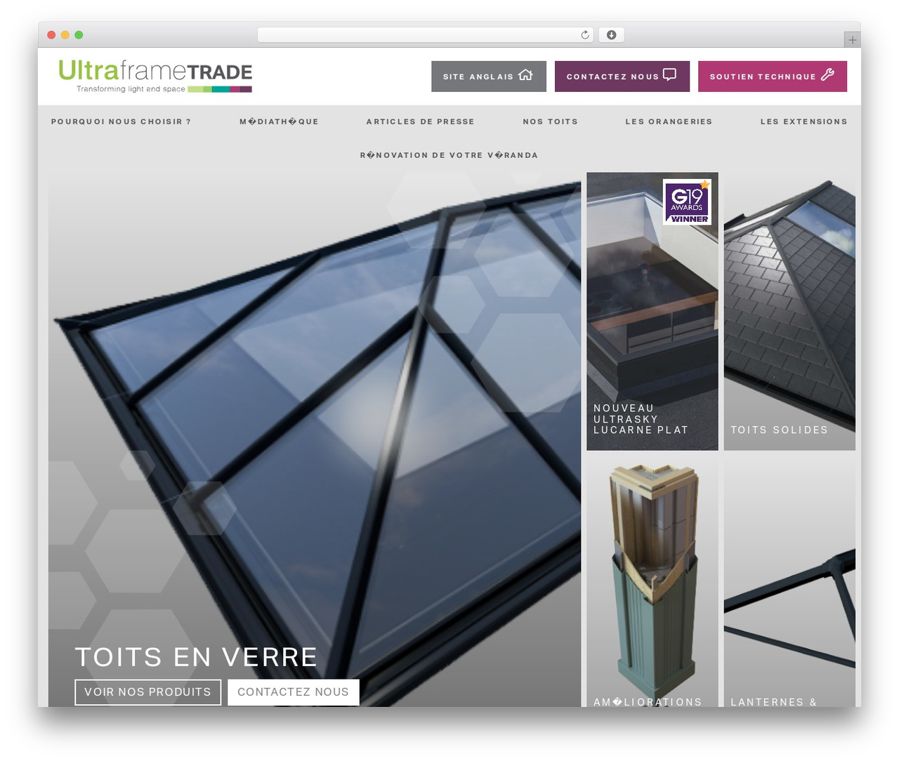 Theme WordPress Ghost - ultraframe-france.com Theme WordPress Ghost - ultraframe-france.com