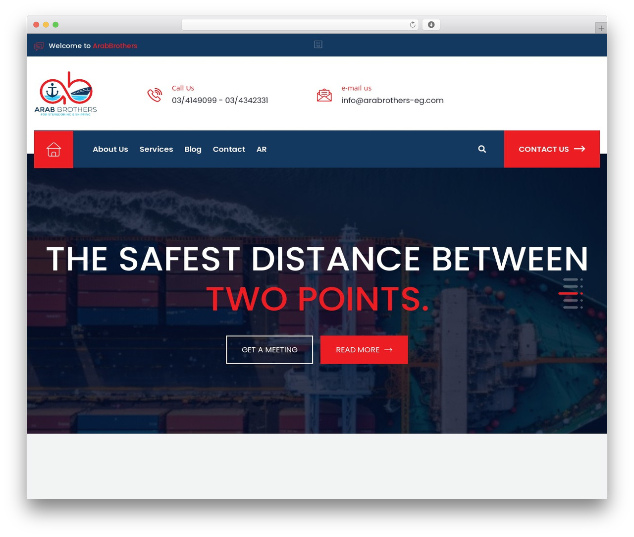 Theme WordPress Rinbuild - arabrothers-eg.com