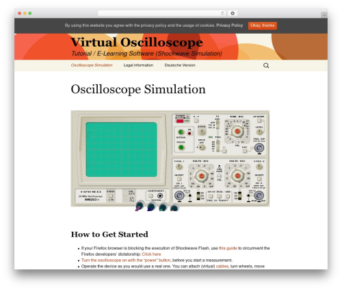 Twenty Thirteen Child theme WordPress - virtual-oscilloscope.com