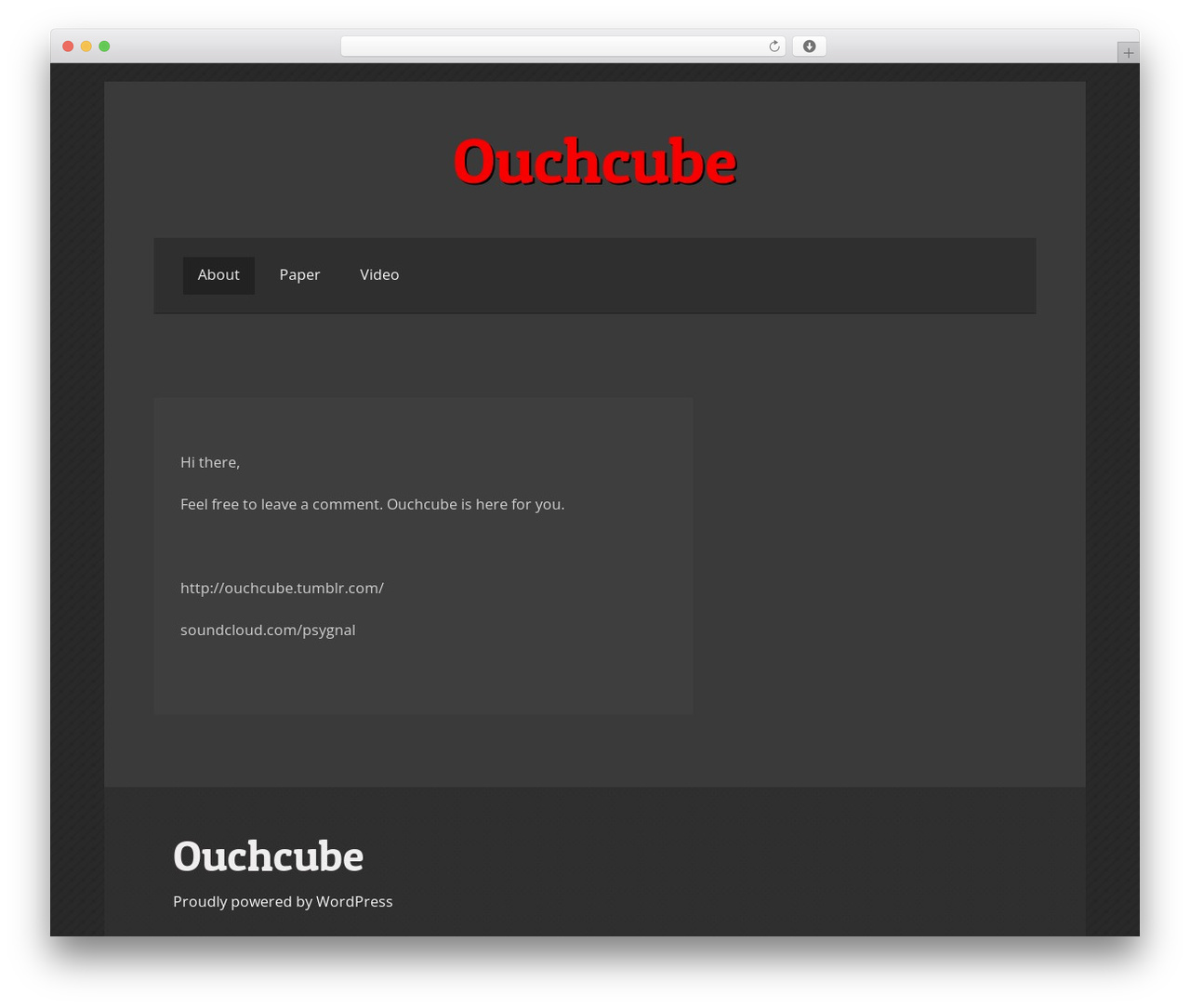 volta premium WordPress theme - ouchcube.com volta premium WordPress theme - ouchcube.com